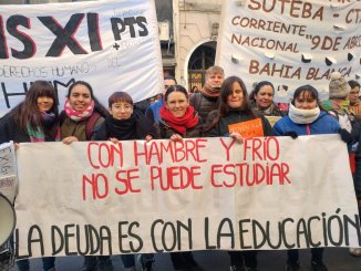 Frío en escuelas de Bahía Blanca: "Decidimos organizarnos familias, estudiantes y docentes"