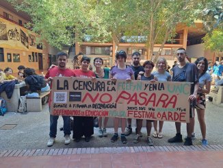  Intentaron censurar una agrupación de la Juventud del PTS en la Facultad de Ciencias Exactas de la UNC 