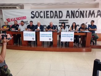 Rechazan convertir a EPEC en Sociedad Anónima y llaman a movilizarse