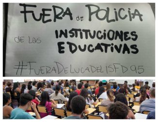 Es comisario inspector y da clases en un instituto de formación docente