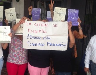 ¿Y Santiago Maldonado? Preguntan maquiladoras de Jalisco