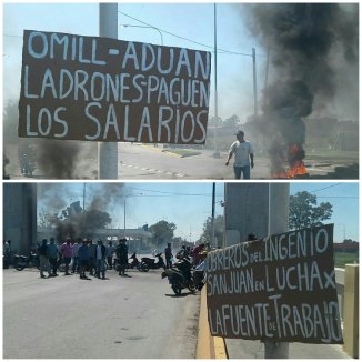  Ingenio San Juan: protesta e incertidumbre por los puestos de trabajo