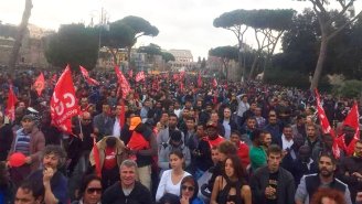 Gran jornada de lucha contra el racismo y la represión en Roma