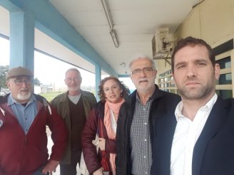 Delegación del EMVyJ visitó a Daniel Ruiz, preso político