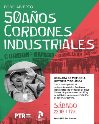 Raúl Godoy dirigente obrero de Argentina visitará Chile en conmemoración a los 50 años de los Cordones Industriales