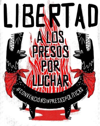 Siguen los aportes para la campaña "Mil afiches por la libertad de las y los presxs politicxs"