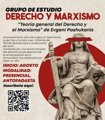 Este mes comienza Grupo de Estudio de Derecho y Marxismo en Antofagasta