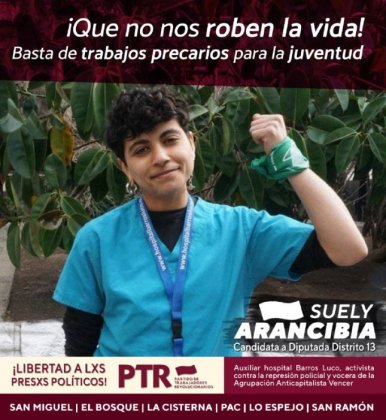 Suely Arancibia te invita a sumarte a la primera reunión del comando por el D13 para levantar juntos una voz de las y los trabajadores