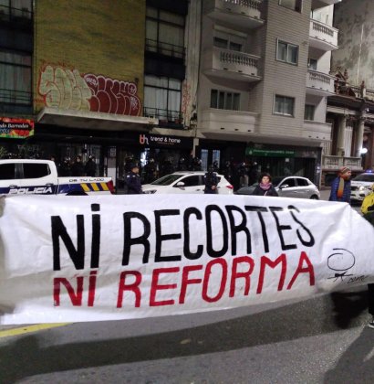 Aunque fueron desalojados anoche algunos centros de formación en educación la ola de ocupaciones continúa 