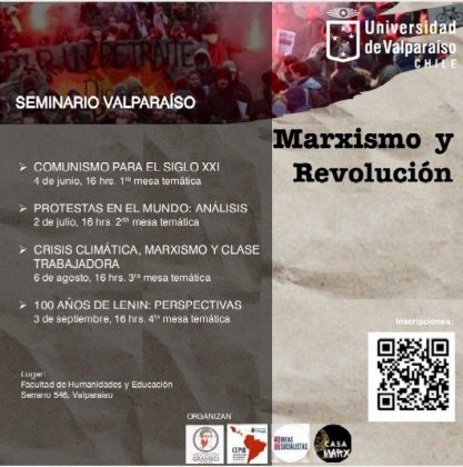 Seminario Marxismo y Revolución, Valparaíso 2024