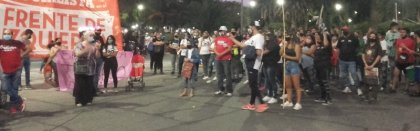 San Juan también salió a la calle contra la represión y la impunidad