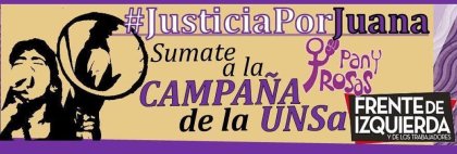 Continúa la campaña #JusticiaPorJuana