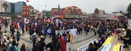 Antofagasta: Más de 25 mil personas en acto "Plaza de la Revolución"