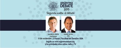 ARGENTINA DEBATE 2015 | Segunda vuelta: el debate - YouTube