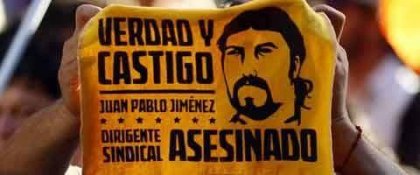 Verdad y Castigo: Marcha a 4 años del asesinato de Juan Pablo Jiménez