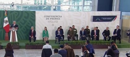 Inauguración del Aeropuerto Internacional Felipe Ángeles en la mañanera 