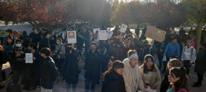 Neuquén: movilización estudiantil de la EPET n°7 y el CPEM n° 53 