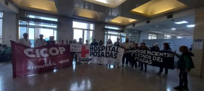 En el Hospital Posadas reclaman libertad de detenidos y detenidas