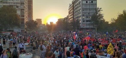 Nuevo viernes en Plaza Dignidad