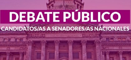 Debate público de candidatos a Senadores Nacionales - YouTube