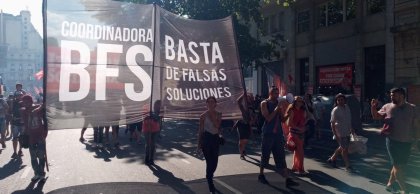 La coordinadora Basta de Falsas Soluciones convoca a marchar contra el acuerdo con el FMI