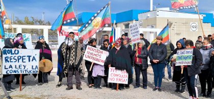 Vaca Muerta: comunidades mapuche reclamaron en la sede de YPF por el derecho a la consulta previa