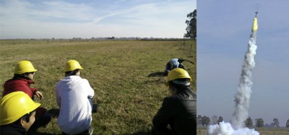 Pampa Cielo: lanzan cohetes desarrollados en Argentina