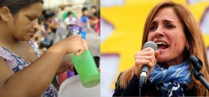 Tolosa Paz hace su campaña con la comida de los pobres: la Unidad Piquetera volverá a protestar