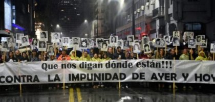 Marchan en Uruguay contra la impunidad de ayer y de hoy