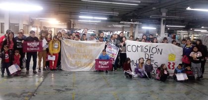 Los trabajadores y la Comisión de Mujeres de Ran-Bat en lucha visitaron MadyGraf