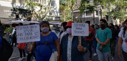 Testimonio de la movilización en Mendoza en repudio a la represión en Guernica - YouTube