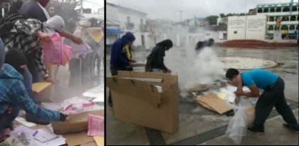 El gobierno aisló el municipio de Tixtla para impedir la protesta en Chilpancingo