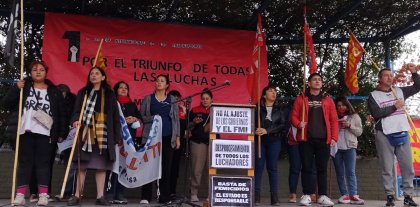 Se realizaron actos en Río Negro por el día internacional de los trabajadores