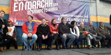 Quilmes: se presentó el frente del Movimiento Evita, Libres del Sur y el PTP