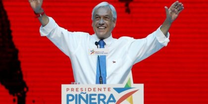 ¿Piñera conmemorando el triunfo del NO?