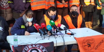 Denuncias y peticiones de cárcel a huelguistas del metal de Bizkaia, PCB, Tubacex y Petronor