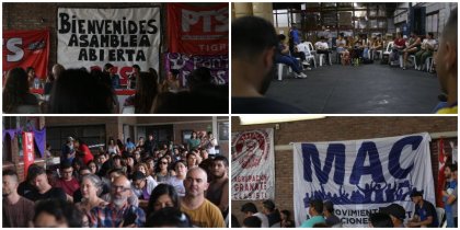 Vení a las asambleas del PTS en Tigre, Escobar, San Fernando y Campana para organizarnos frente al ajuste