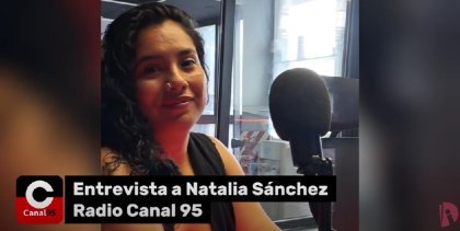 Natalia Sánchez en Canal 95: “nuestra concejalía ha sido una tribuna para defender la salud y educación”