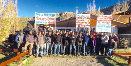 Sindicato de trabajadores de minera Cerro Bayo tilda de irresponsable a empresa