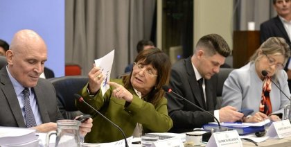 Bullrich defiende el presupuesto de Seguridad en medio de críticas por las represiones 