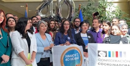 Congreso aprueba proyecto de 40 horas y ahora se espera su promulgación antes del 1 de mayo