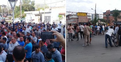 Trabajadores de Cresta Roja cortaron las vías en Ezeiza