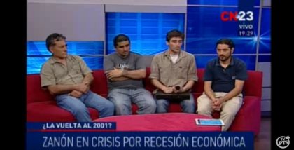 Trabajadores de Zanon en CN23 - YouTube