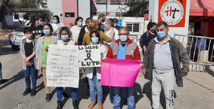 Jornada de lucha en hospitales cordobeses