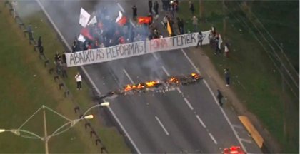 Brasil: con piquetes y paralizaciones comienza la jornada de huelga general