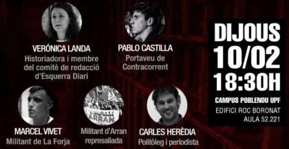  “Encausades”: Esquerra Diari presenta su serie de video-entrevistas contra la represión junto a Marcel Vivet, Carles Herèdia, Verónica Landa y militantes de Arran