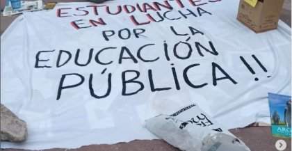 "El camino no es el miedo": comunicado de estudiantes terciarios en defensa de sus medidas de protesta 