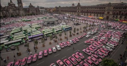 Paro de taxistas en Ciudad de México: la pelea no es entre trabajadores