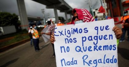 ¡Tierra, trabajo y educación!, el reclamo en las calles de Panamá