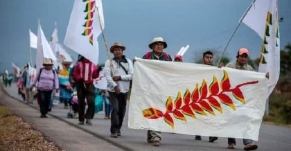 Bolivia: golpistas se atribuyen dirección política de la marcha indígena 